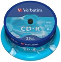 Płyta CD-R VERBATIM CAKE(25) Extra Protection 700MB x52 43432