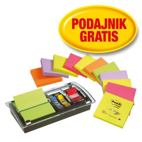 Zestaw promocyjny POST-IT_ Z-Notes (DS100-VP), podajnik Combi-Millenium+12 bloczków+zakładka (X) Zestaw promocyjny POST-IT_ Z-Notes (DS100-VP), podajnik Combi-Millenium+12 bloczków+zakładka (X)