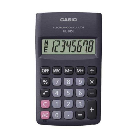 Kalkulator CASIO HL-815L-BK-S kiesz 8p (X) Kalkulator CASIO HL-815L-BK-S kiesz 8p (X)