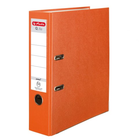 Segregator A4/80 Q.FILE pomarańczowy 11178944 Herlitz Segregator A4/80 Q.FILE pomarańczowy 11178944 Herlitz