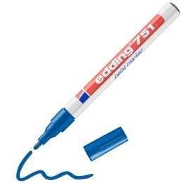 Marker lakierowy 1-2mm 751 niebieski EDDING końcowka okrągła