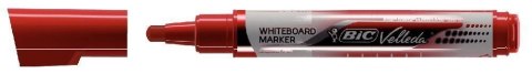 Marker suchościeralny BIC Velleda Liquid Ink Tank czerwony, 902097