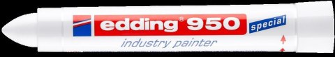 Marker przemysłowy 950 biały 10mm farba w paście EDDING 950/049 Marker przemysłowy 950 biały 10mm farba w paście EDDING 950/049