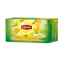 Herbata LIPTON GREEN CYTRUSOWA 40t zielona