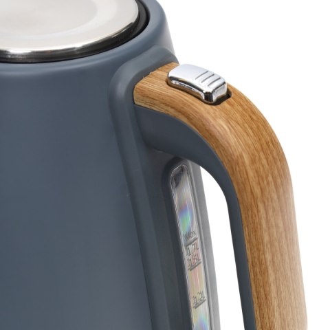 Czajnik elektryczny ELECTRIC KETTLE VELVET 1.7L szary 2400w 45464 PLATINET Czajnik elektryczny ELECTRIC KETTLE VELVET 1.7L szary 2400w 45464 PLATINET