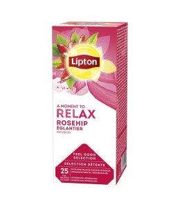 Herbata LIPTON ROSEHIP INFUSION (dzika róża) 25k.fol owocowa