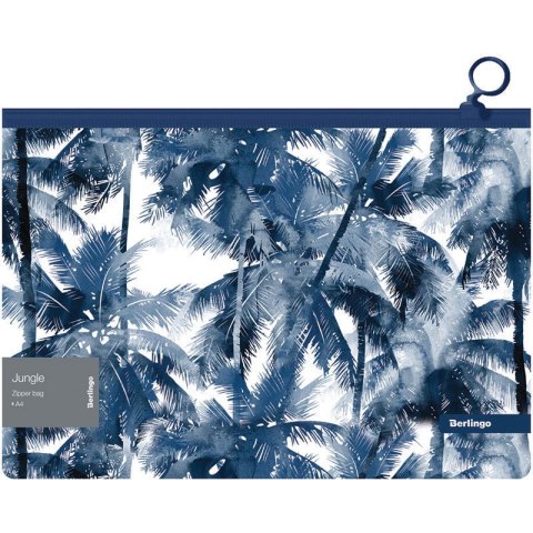 Koperta z suwakiem Jungle A4, motyw natural., 180 mikr., 327144/10567 Berlingo Koperta z suwakiem Jungle A4, motyw natural., 180 mikr., 327144/10567 Berlingo