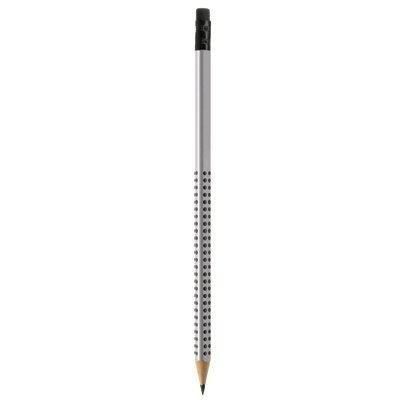 Ołówki GRIP 2001/B z Gumką FABER-CASTELL (12sztuk)