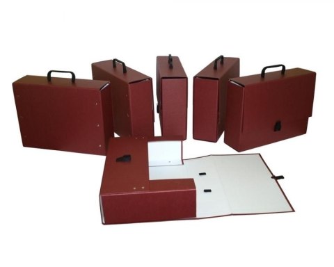 Teczka z rączką MAXI 2 bordo DELFIN 10cm Teczka z rączką MAXI 2 bordo DELFIN 10cm