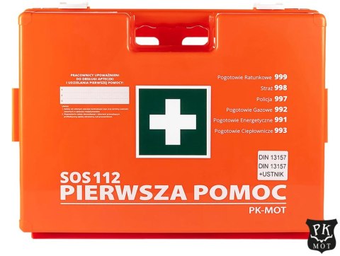 Apteczka PIERWSZA POMOC zakładowa 36X46X16