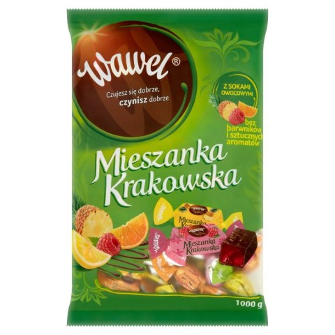 Cukierki WAWEL MIESZANKA KRAKOWSKA galaretki w czekoladzie 1kg Cukierki WAWEL MIESZANKA KRAKOWSKA galaretki w czekoladzie 1kg