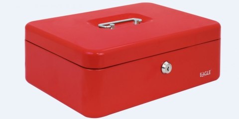 Kasetka na pieniądze 8878 L czerwony EAGLE 100x217x300 120-1024 Kasetka na pieniądze 8878 L czerwony EAGLE 100x217x300 120-1024