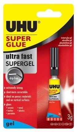 Klej UHU SUPER GLUE w żelu 3g 40360