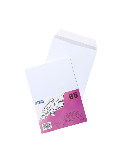 Koperta BANTEX B5 hk biała 25 szt. 400085700 Koperta BANTEX B5 hk biała 25 szt. 400085700