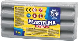 Plastelina Astra 1 kg popielata, 303111023