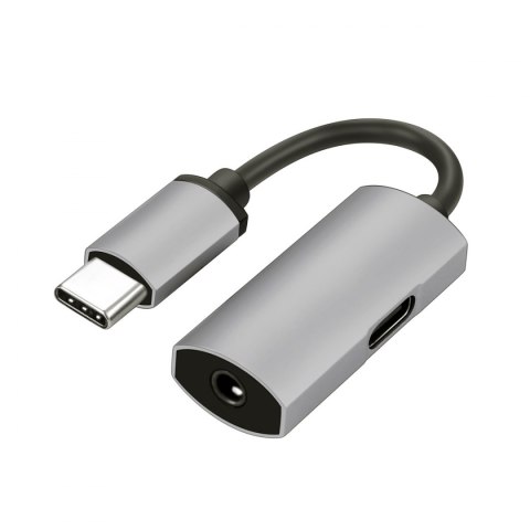 Adapter audio TYPE-C ON 3,5 JACK PORT TYPE-C PLATINET PMMAC35 Adapter audio TYPE-C ON 3,5 JACK PORT TYPE-C PLATINET PMMAC35