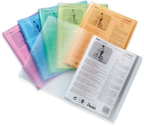 Album ofertowy CLEAR, 30 koszulek transparentny DCF243-T PENTEL Album ofertowy CLEAR, 30 koszulek transparentny DCF243-T PENTEL