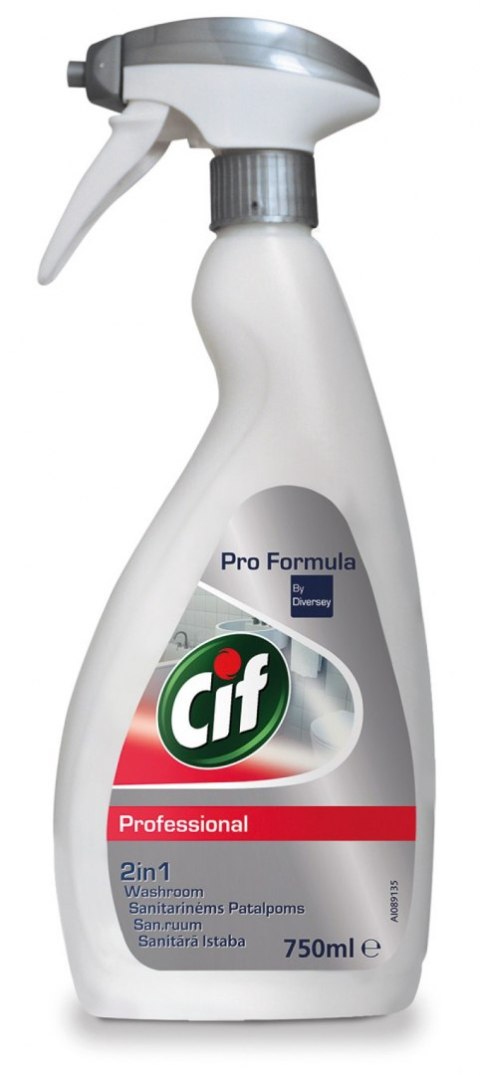 CIF Płyn do mycia łazienek 750 ml Washroom 2in1 7518677 CIF Płyn do mycia łazienek 750 ml Washroom 2in1 7518677