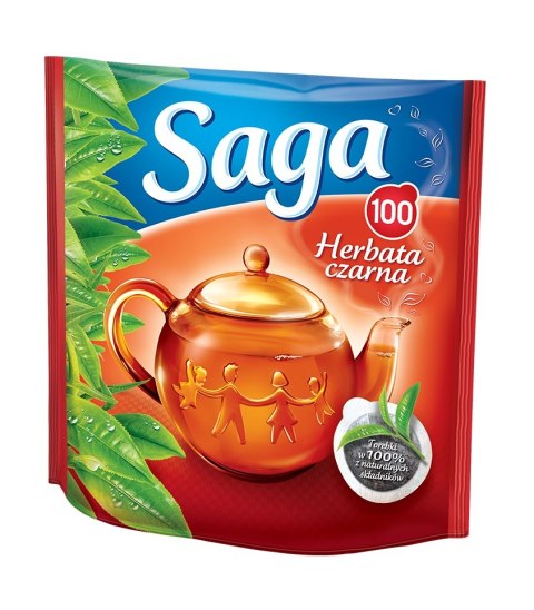 Herbata SAGA ekspresowa 100 torebek Herbata SAGA ekspresowa 100 torebek