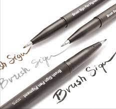 Pisak BRUSH SIGN PEN PIGMENT (3 szt.) NIEZMYWALNE OPOWIEŚCI SESP-15-ST3 PENTEL Pisak BRUSH SIGN PEN PIGMENT (3 szt.) NIEZMYWALNE OPOWIEŚCI SESP-15-ST3 PENTEL