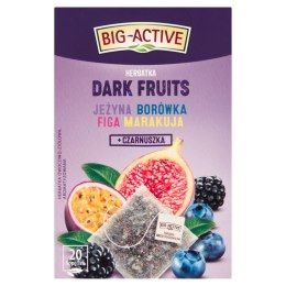 Herbata BIG-ACTIVE DARK FRUTIS JEŻYNA-BORÓWKA-FIGA-MARAKUJA-CZARNUSZKA