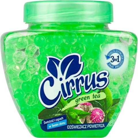 CIRRUS Odświeżacz żelowe kulki 250g zielona herbata CIRRUS Odświeżacz żelowe kulki 250g zielona herbata