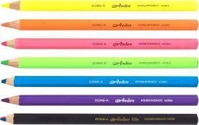 Kredki mix fluo ARDOR TT6281