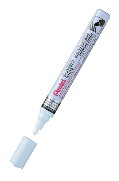 Marker olejowy w aluminiowej obudowie biały MMP10-W PENTEL Marker olejowy w aluminiowej obudowie biały MMP10-W PENTEL