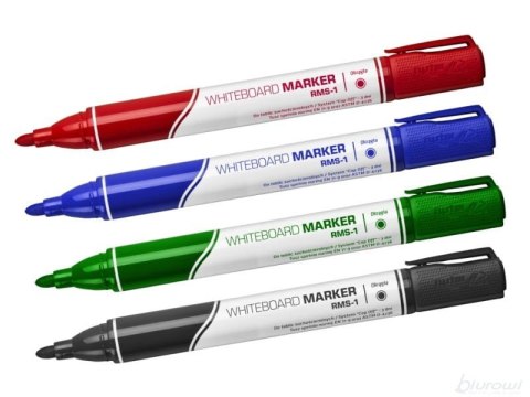 Marker suchościeralny RMS1 4 szt w etui ABCD RYSTOR Marker suchościeralny RMS1 4 szt w etui ABCD RYSTOR
