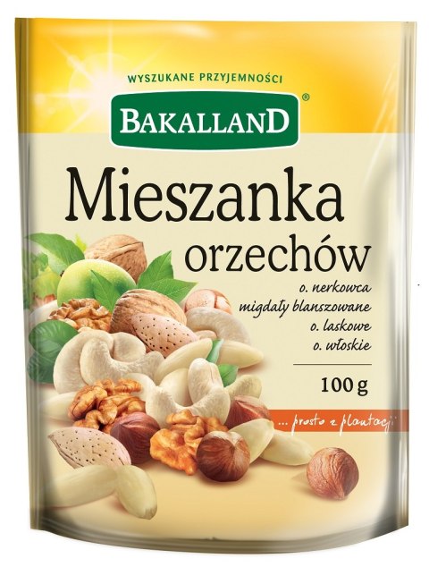 Mieszanka orzechów 100g BAKALLAND