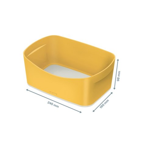 MyBox Cosy Pojemnik bez pokrywki, żółty Leitz 52640019 SALE MyBox Cosy Pojemnik bez pokrywki, żółty Leitz 52640019 SALE