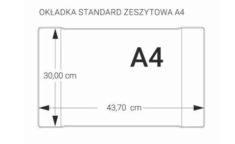 Okładka standard zeszytowa A4 - 300 (25) z kod. na szt. OZK-02 BIURFOL Okładka standard zeszytowa A4 - 300 (25) z kod. na szt. OZK-02 BIURFOL