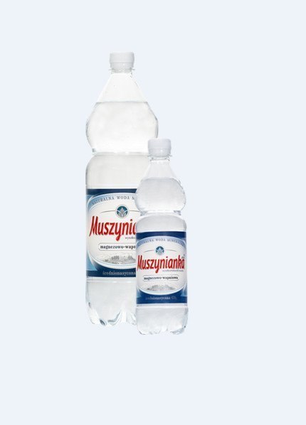 Woda MUSZYNIANKA 1.5L wysokozmineralizowana średnionasycona CO2 zgrzewka 6 szt. Woda MUSZYNIANKA 1.5L wysokozmineralizowana średnionasycona CO2 zgrzewka 6 szt.