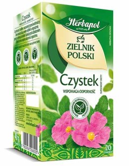 Herbata HERBAPOL ZIELNIK POLSKI czystek (20 torebek)