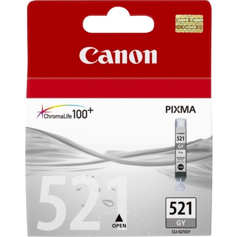 Tusz CANON (CLI-521GY) szary 440str MP980 2937B001 Tusz CANON (CLI-521GY) szary 440str MP980 2937B001