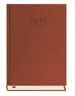 Kalendarz Menadżera 2023 A5 dzienny c.brąz T-203V-S2 Michalczyk i Prokop