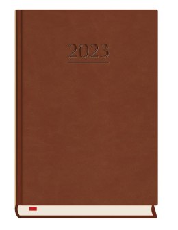 Kalendarz Powszechny 2023 B6 dzienny c.brąz T-200V-S2 Michalczyk i Prokop