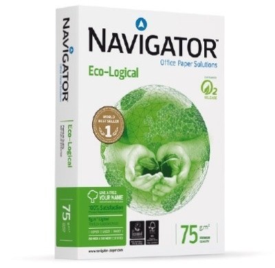 Papier xero A4 75g NAVIGATOR ECO LOGICAL (500) 82467A75 ekologiczny