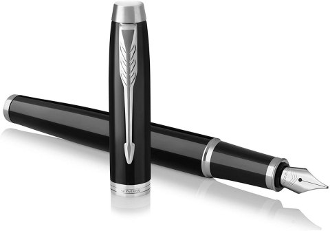 Pióro wieczne (M) PARKER IM BLACK LACQUER CT 1931651, giftbox Pióro wieczne (M) PARKER IM BLACK LACQUER CT 1931651, giftbox