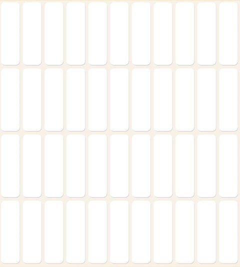 Minietykiety do opisu ręcznego 3320 32x10 26ark trwałe, Avery Zweckform (X)