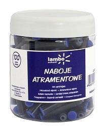 Naboje atramentowe czarne (100) słoik LAMBO Naboje atramentowe czarne (100) słoik LAMBO